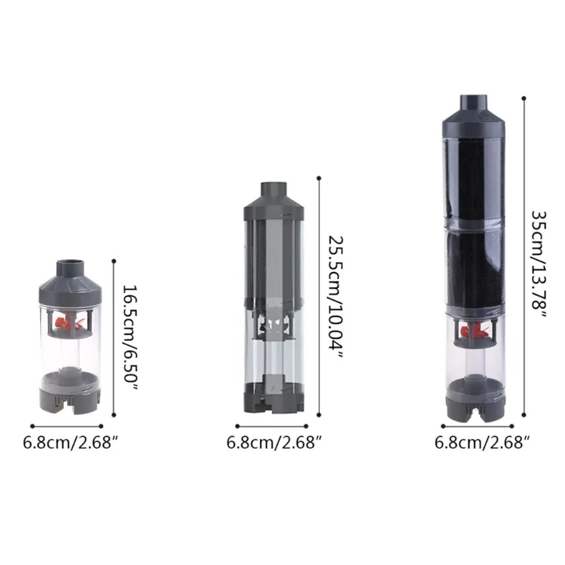Filtru biomecanic fluidizat acvariu 7×36 cm – Performanta avansata, silentios, ideal pentru acvarii mari fara nisip