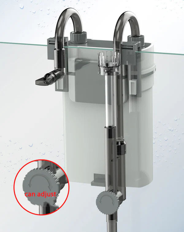 Filtru Acvariu SUNSUN XBL 400 – Filtrare Completa si Aerare Naturala pentru Acvarii pana la 85L