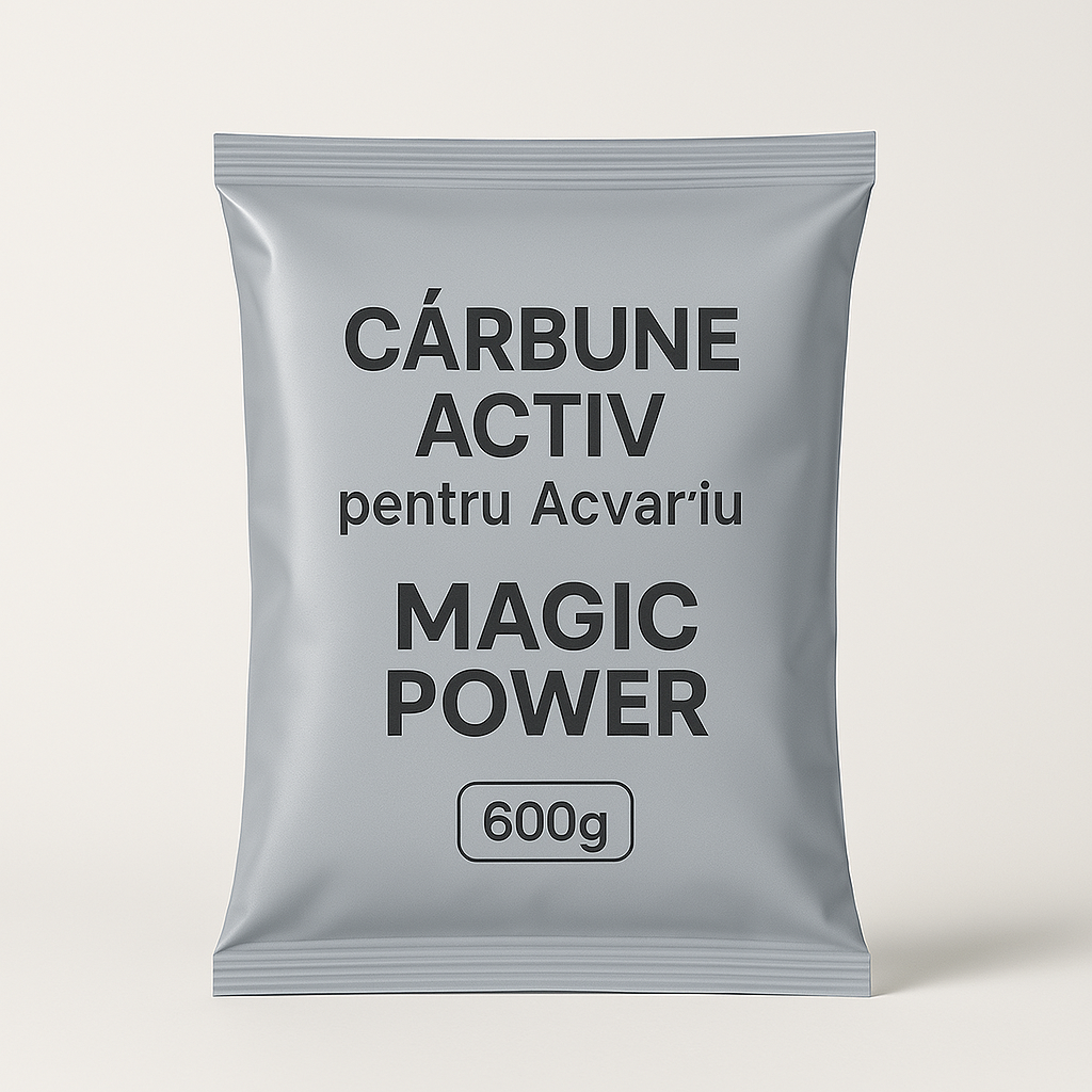 Carbune Activ Granulat pentru Acvariu – Filtrare Chimica Eficienta, Claritate si Purificare Naturala a Apei