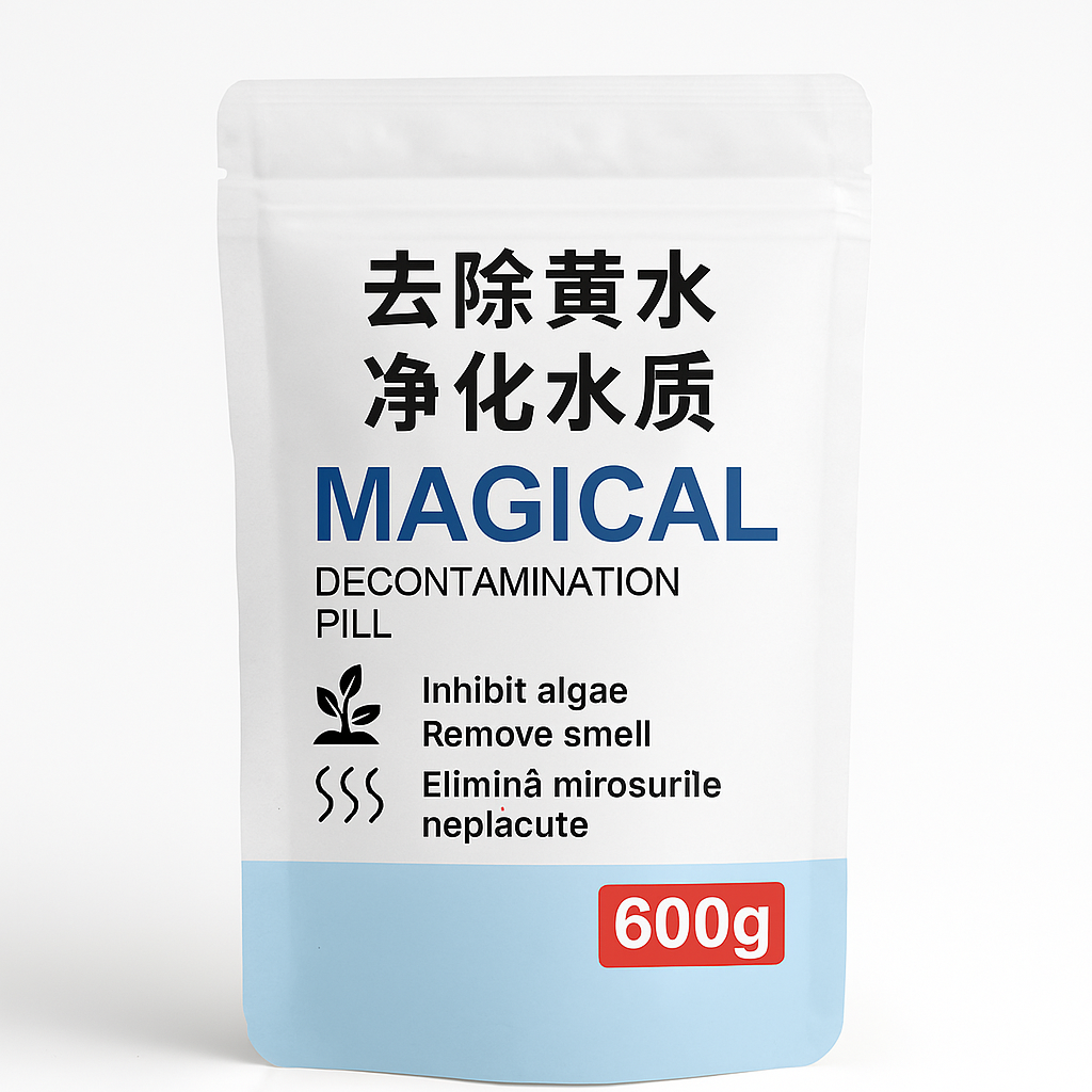 Purificator biologic acvariu 600g – apa limpede, fara mirosuri, nitriti sau alge | Compatibil 100–150L