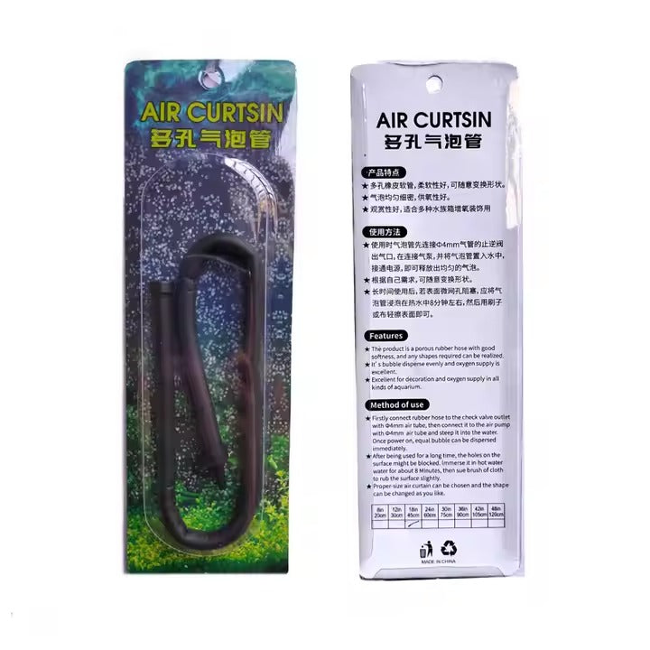 Perdea de Aer Flexibila pentru Acvariu – 45cm | Oxigenare Eficienta & Efect Vizual cu Bule Fine