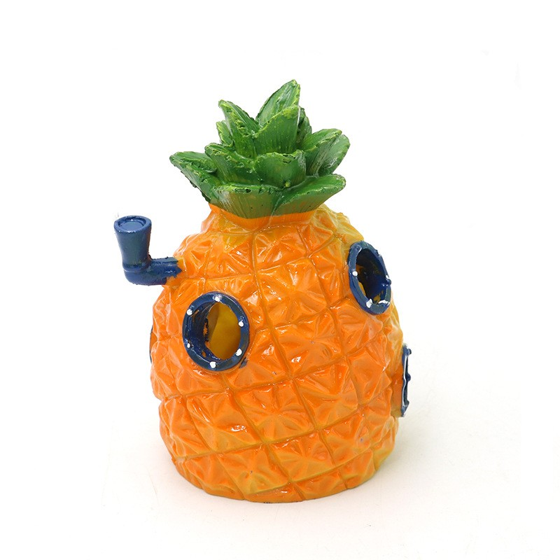 Ornament Acvariu Casuta Ananas SpongeBob – Decor Tematic Sigur pentru Pesti | Ideal pentru Acvarii Copii si Adulti
