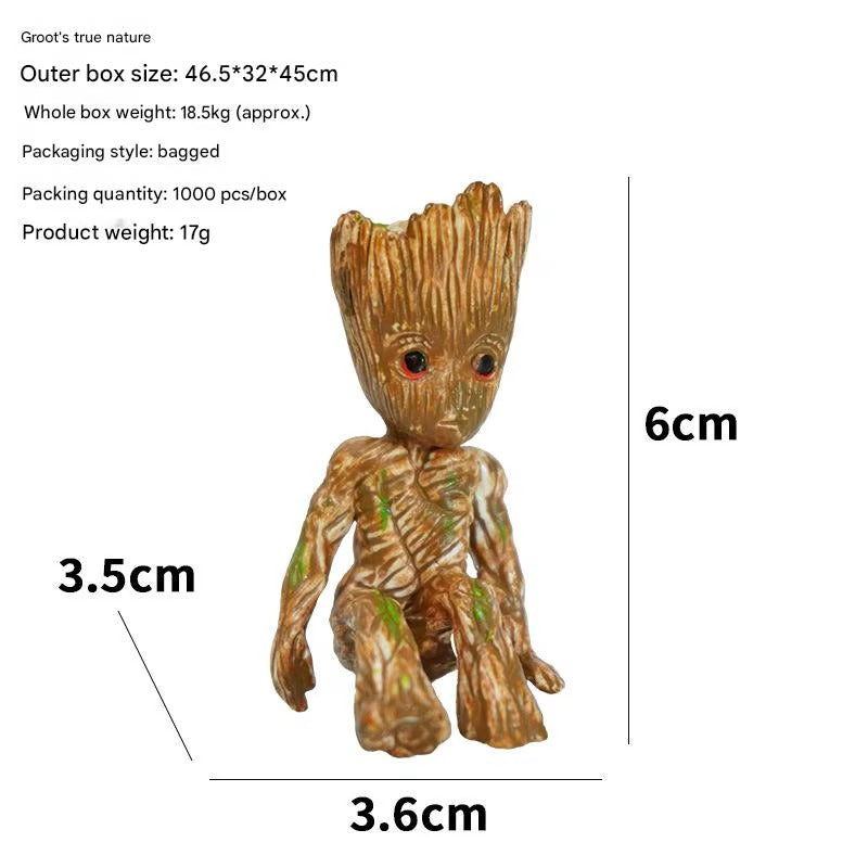 Statueta Fantasy pentru Acvarii – Design Lemnos cu Aspect Realist si Accente Naturale