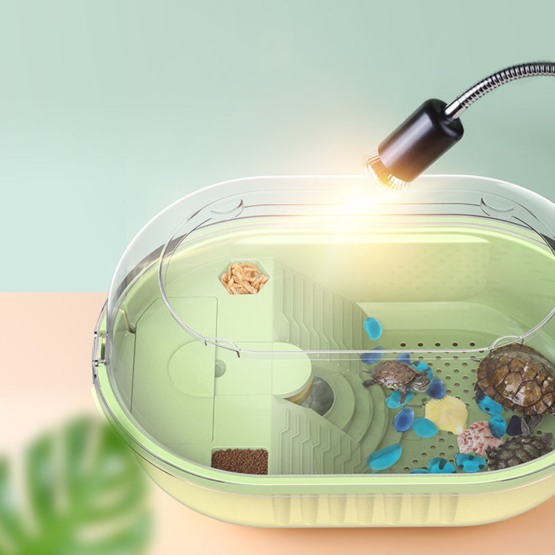 Acvariu SunSun FG-A3F pentru testoase – 13–27L, cu platforma de uscare si filtru cascada | Design ecologic si compact