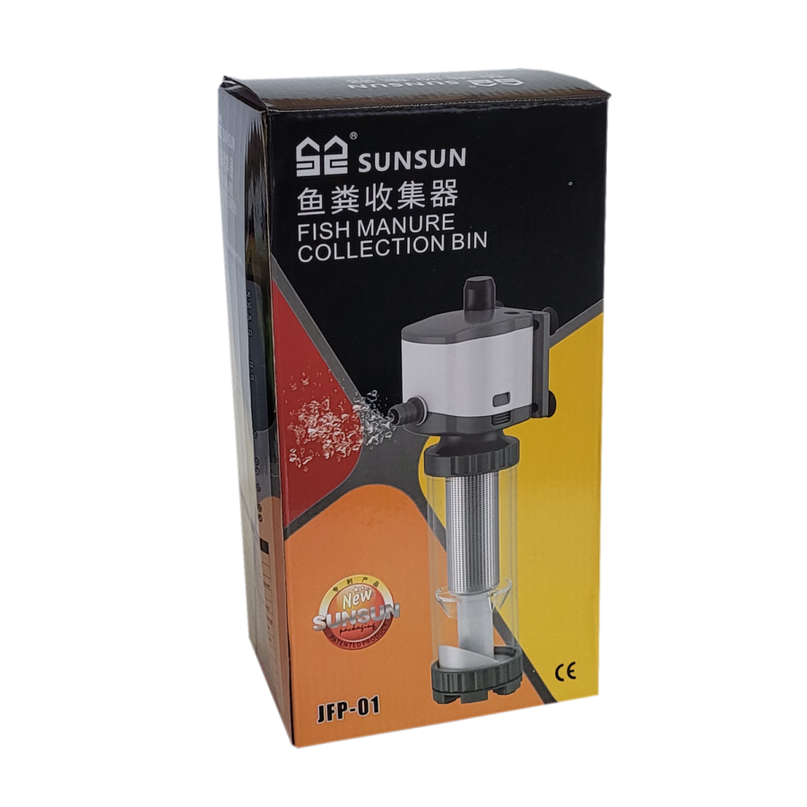 Filtru acvariu SunSun JFP-01 – 3-in-1 cu pompa de circulatie, colector de fecale si schimbator de apa, 350L/h, 4.5W, compact si ecologic