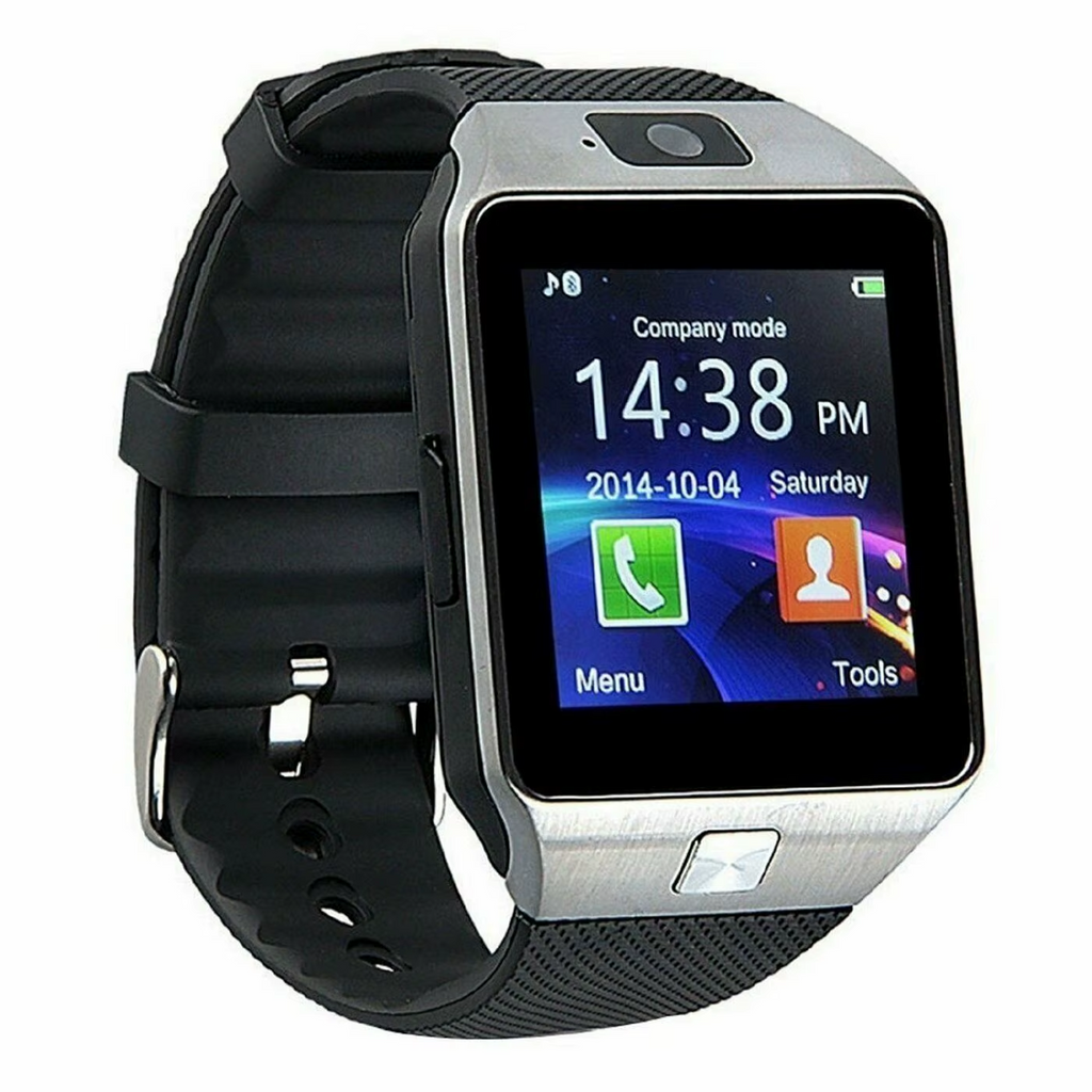 Smartwatch DZ09 cu SIM, Camera si Bluetooth – Ceas Inteligent Android & iOS, Functii Fitness, Notificari si Control Telefon