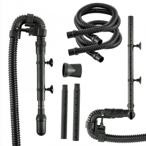 Filtru extern SunSun HW‑5000, debit 5000 L/h, control electronic, 4 trepte filtrare, pentru acvarii 800–1200 L