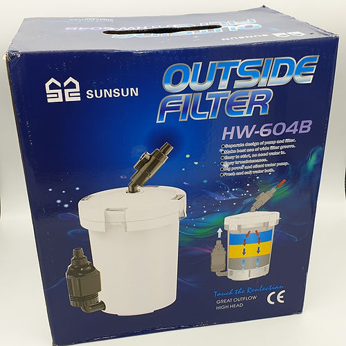 Filtru Extern Canistra SunSun HW‑604B, 800 L/h, Compact, Silentios, Usor de Utilizat