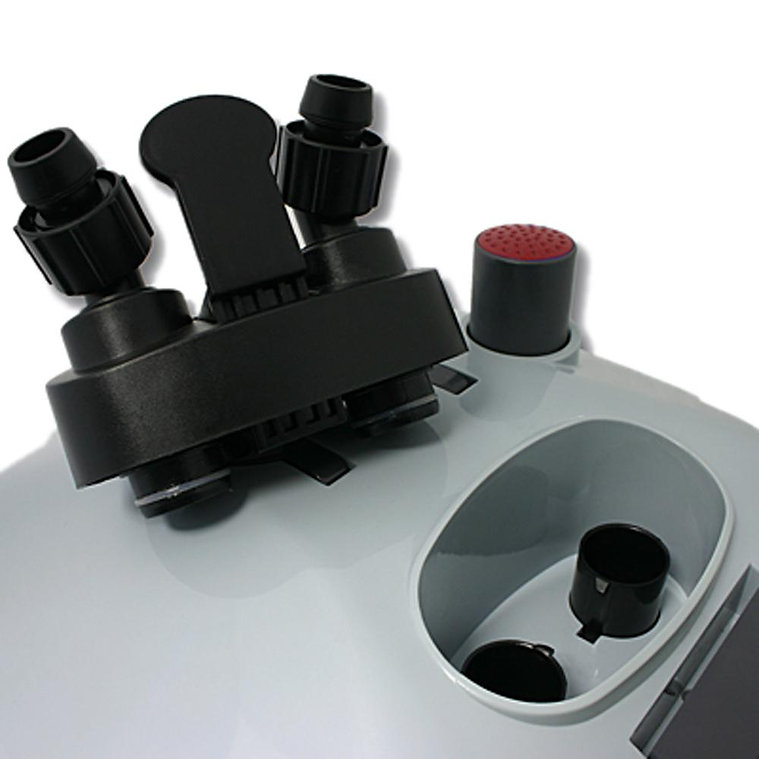 Filtru extern SunSun HW‑404A, debit 2000 L/h, canistra cu 4 trepte de filtrare, pentru acvarii pana la 600 L