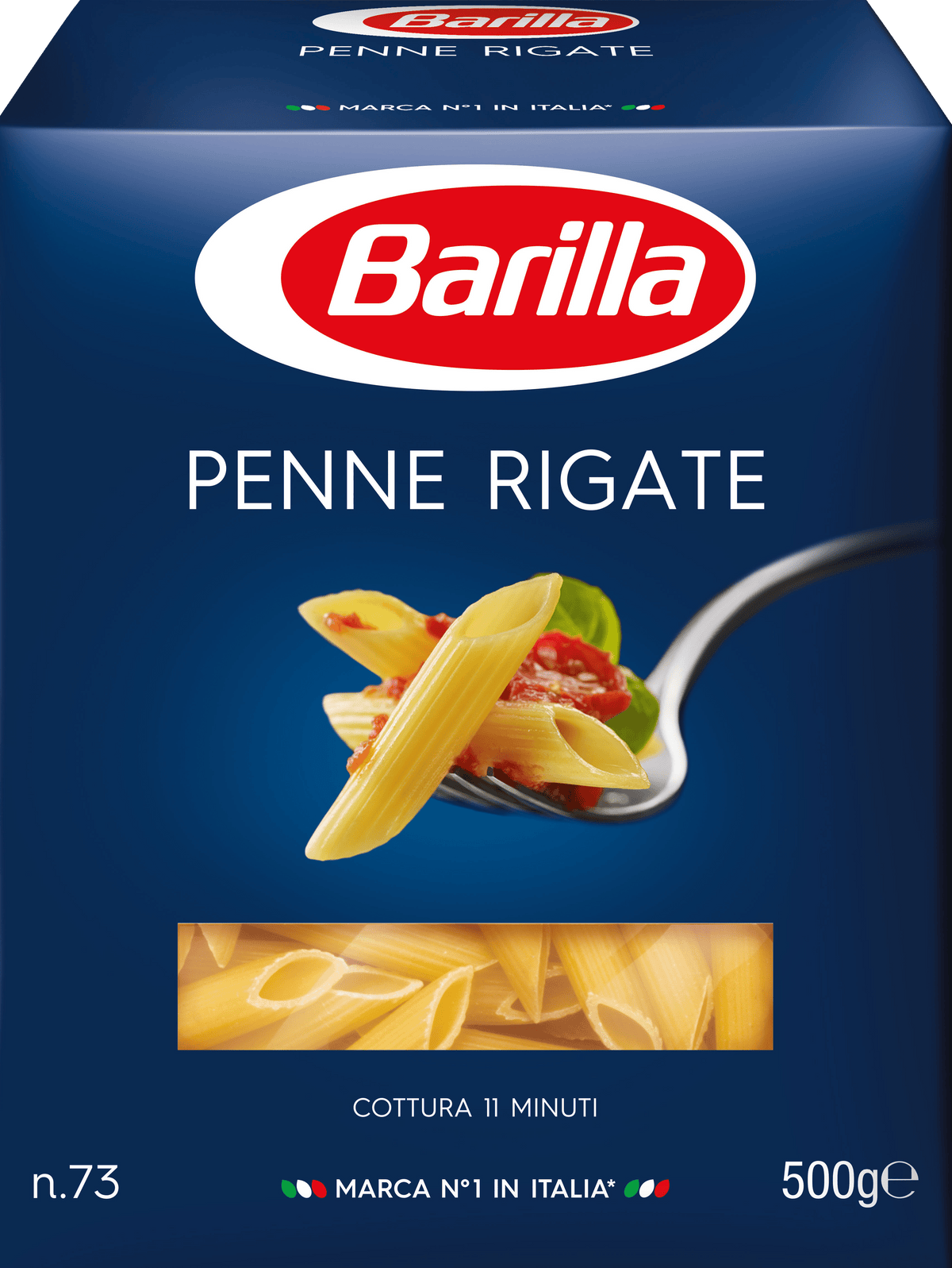 Paste scurte penne rigate n73 Barilla, 500g