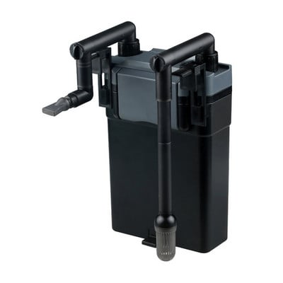 Filtru extern suspendat SunSun HBL‑802, 500 L/h, 6W, debit reglabil, pentru acvarii 30–80L