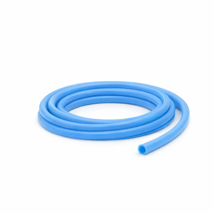 Furtun silicon aerare acvariu 4/6 mm, segment 5 m, albastru