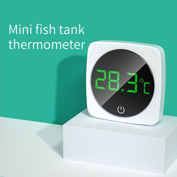 Termometru Digital LED pentru Acvariu – Afisaj Clar, Design Compact, Masurare Precisa, Fara Fire