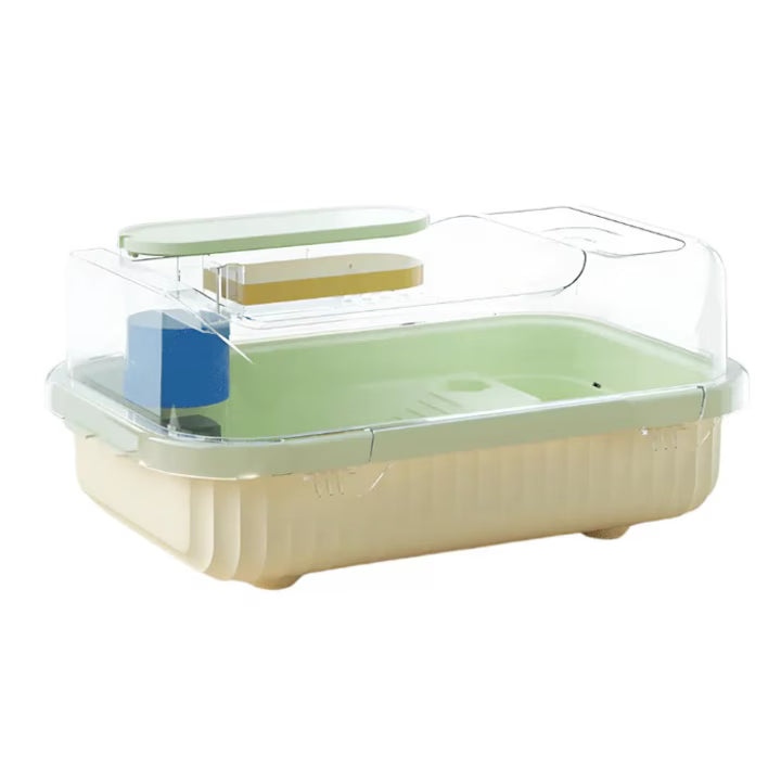 Acvariu SunSun FG-U5 pentru testoase – 50 cm, separare uscat/umed, design ecologic si intretinere usoara