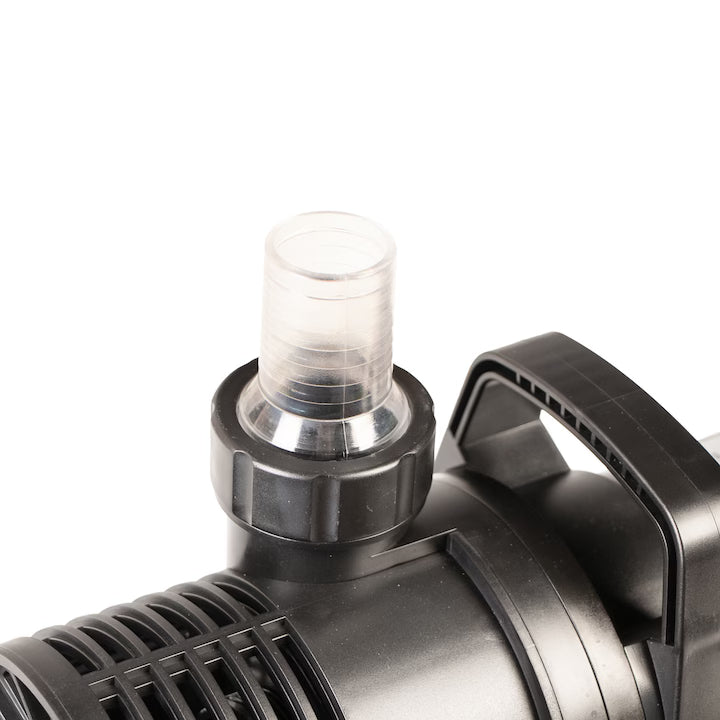 Pompa de apa pentru iaz, SUNSUN, protectie la supraincalzire, senzor de temperatura, separator de murdarie, coloana de ridicare a apei 7.5m, 28.000l/h