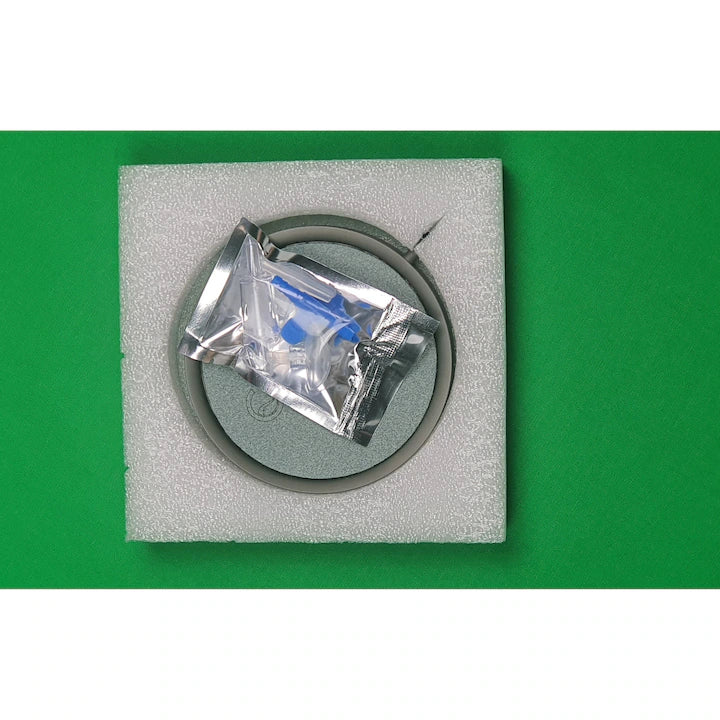 Disc Nano Cherlam pentru Oxigenare Acvariu – 100mm, ABS Semi‑Permeabil, Bule Fine, Pentru Acvarii 90–180cm