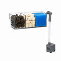 Filtru Intern Modular Acvariu – 3 Compartimente, 5W, Silentios, Oxigenator Integrat, Ideal pentru Acvarii 30–40 cm