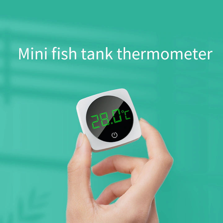 Termometru Digital LED pentru Acvariu – Afisaj Clar, Design Compact, Masurare Precisa, Fara Fire