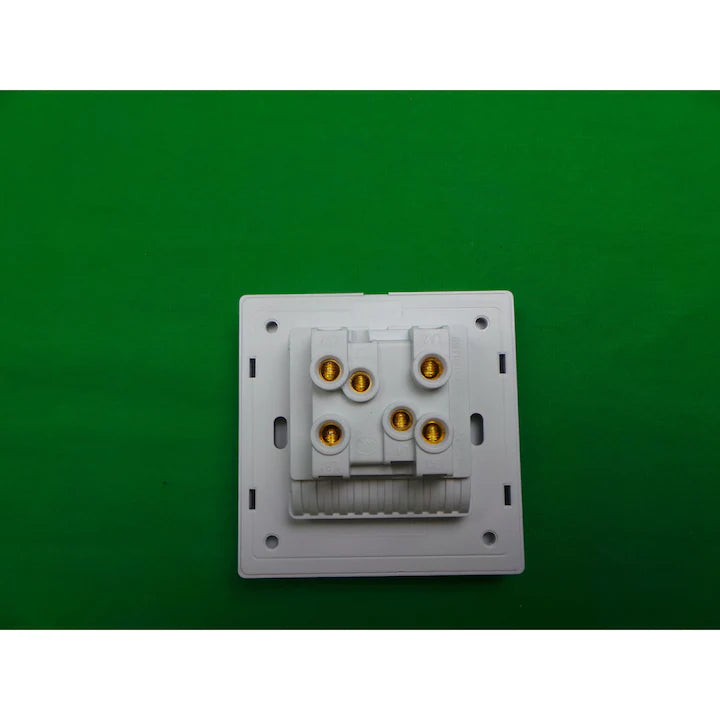 Intrerupator modern, design clape pian, 220V, 10A, 2 clapete pian, UE standard, Intrerupatoar de perete, alb