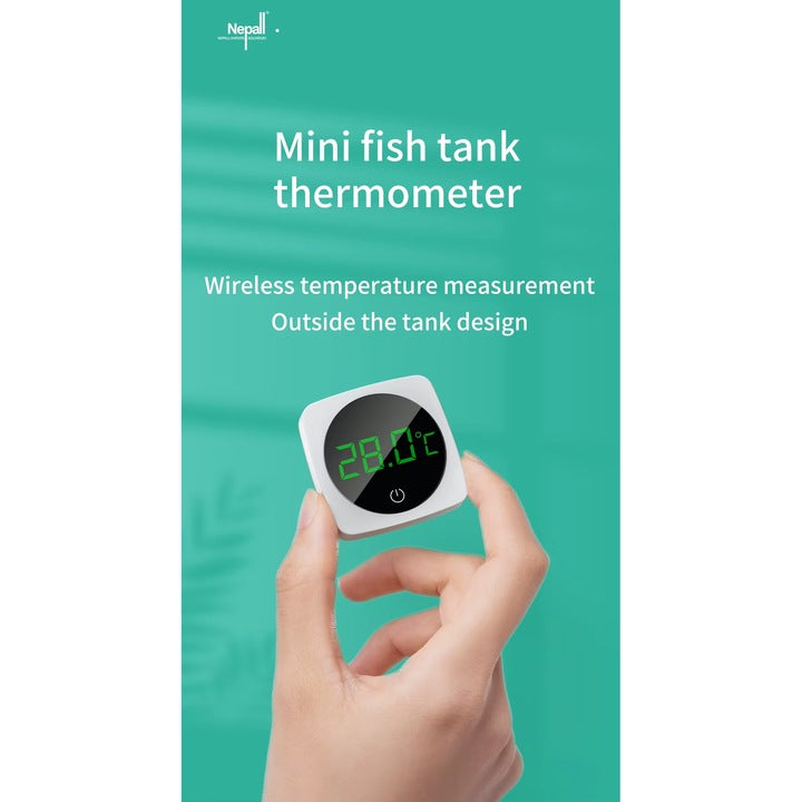 Termometru Digital LED pentru Acvariu – Afisaj Clar, Design Compact, Masurare Precisa, Fara Fire